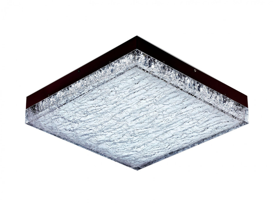 Flush Mount Avenue Lighting HF9218-BLK Cermack St. 18"W Square LED Flushmount in Black Avenue Lighting