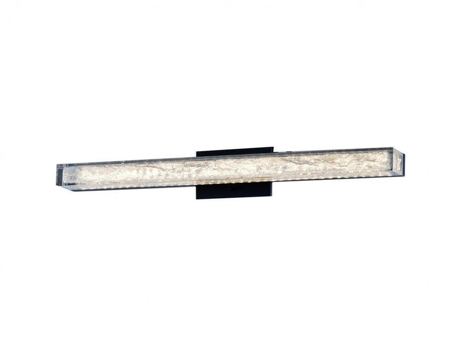 Vanity Light Avenue Lighting HF9221-BLK Cermack St. 20"W Rectangular LED Bath Light in Black Avenue Lighting