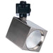 Track Head Satco JH5053 8 Watt LED Track Head - 2700K/3000K/3500K/4000K/5000K CCT Selectable - Dim to Warm - J Style - 36 Degree Beam Angle - 120 Volt - Brushed Nickel - Square Satco