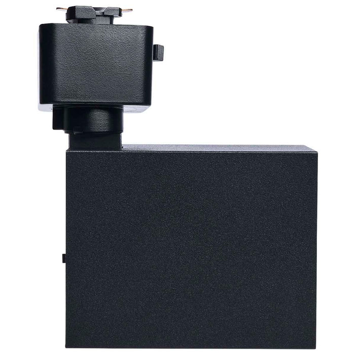 Track Head Satco JH5055 8 Watt LED Track Head - 2700K/3000K/3500K/4000K/5000K CCT Selectable - Dim to Warm - J Style - 48 Degree Beam Angle - 120 Volt - Black - Square Satco