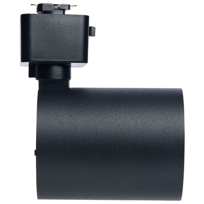 Track Head Satco JH5062 8 Watt LED Track Head - 2700K/3000K/3500K/4000K/5000K CCT Selectable - Dim to Warm - J Style - 36 Degree Beam Angle - 120 Volt - Black - Round Satco