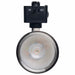 Track Head Satco JH5063 8 Watt LED Track Head - 2700K/3000K/3500K/4000K/5000K CCT Selectable - Dim to Warm - J Style - 36 Degree Beam Angle - 120 Volt - Brushed Nickel - Round Satco