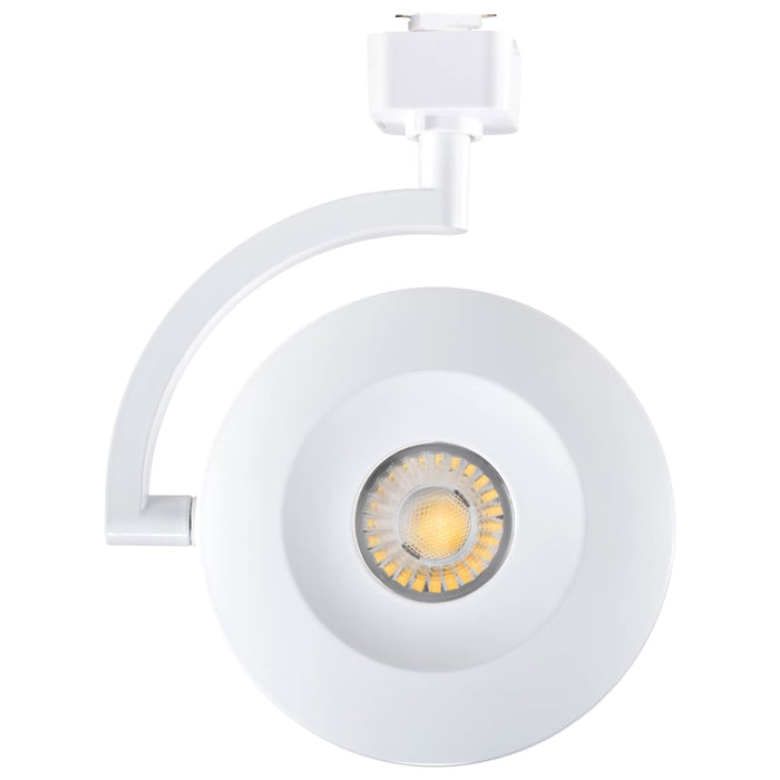Track Head Satco JH5070 Orb LED Track Head - 12 Watt - 3000K/4000K/5000K CCT Selectable - 24 Degree Beam Angle - J-Style - White - 120 Volt Satco