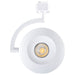 Track Head Satco JH5070 Orb LED Track Head - 12 Watt - 3000K/4000K/5000K CCT Selectable - 24 Degree Beam Angle - J-Style - White - 120 Volt Satco