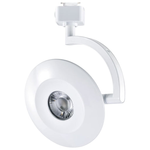 Track Head Satco JH5070 Orb LED Track Head - 12 Watt - 3000K/4000K/5000K CCT Selectable - 24 Degree Beam Angle - J-Style - White - 120 Volt Satco