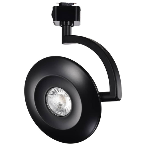 Track Head Satco JH5071 Orb LED Track Head - 12 Watt - 3000K/4000K/5000K CCT Selectable - 24 Degree Beam Angle - J-Style - Black - 120 Volt Satco