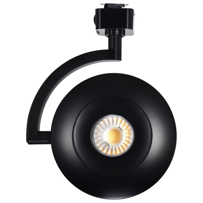 Track Head Satco JH5074 Orb LED Track Head - 12 Watt - 3000K/4000K/5000K CCT Selectable - 36 Degree Beam Angle - J-Style - Black - 120 Volt Satco