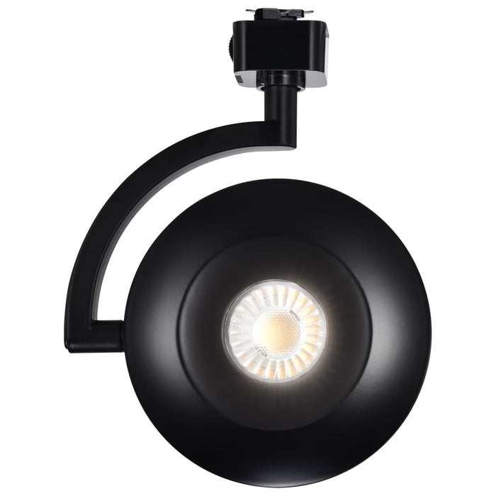 Track Head Satco JH5074 Orb LED Track Head - 12 Watt - 3000K/4000K/5000K CCT Selectable - 36 Degree Beam Angle - J-Style - Black - 120 Volt Satco
