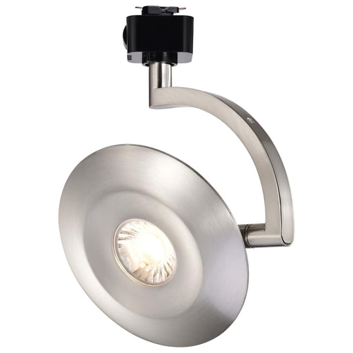 Track Head Satco JH5075 Orb LED Track Head - 12 Watt - 3000K/4000K/5000K CCT Selectable - 36 Degree Beam Angle - J-Style - Brushed Nickel - 120 Volt Satco