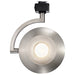 Track Head Satco JH5075 Orb LED Track Head - 12 Watt - 3000K/4000K/5000K CCT Selectable - 36 Degree Beam Angle - J-Style - Brushed Nickel - 120 Volt Satco