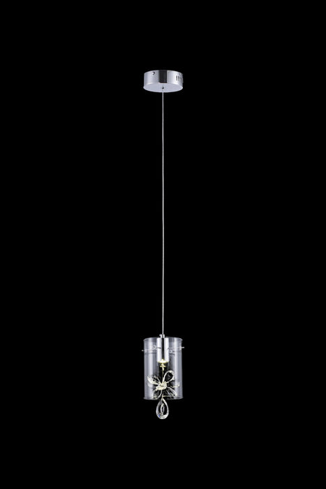 Eliana L1690/01/800CH Crystal Encapsulated LED Mini Pendant