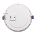 LED Downlight Luxrite LR22836 6 Inch LED Snap In Downlight Regressed - Dim to Warm + 5CCT & 2 Wattage Selectable Luxrite