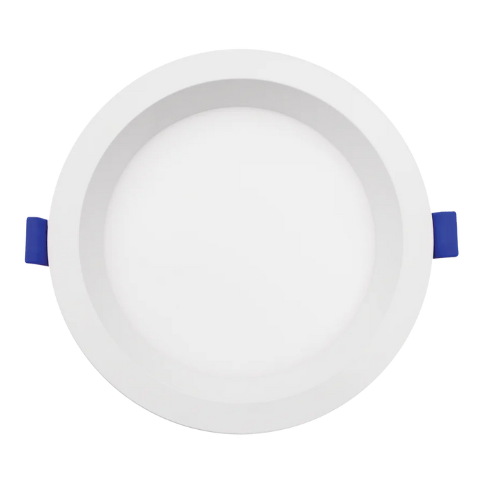 LED Downlight Luxrite LR22836 6 Inch LED Snap In Downlight Regressed - Dim to Warm + 5CCT & 2 Wattage Selectable Luxrite