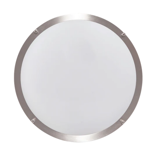 LED Flush Mount Luxrite LR23280 10 Inch Double Chrome Ring Surface Mount Light 5 CCT Selectable Luxrite