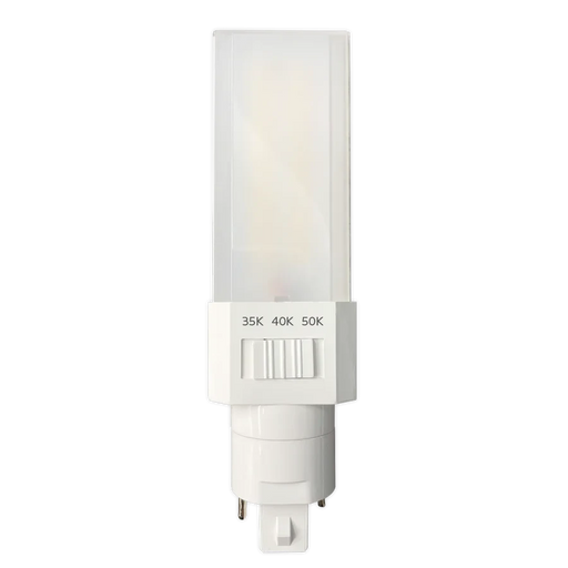 LED PL Lamp Luxrite LR24565 LED PL Lamp Quad Style 11W 3CCT Horizontal/Ballast Bypass Luxrite