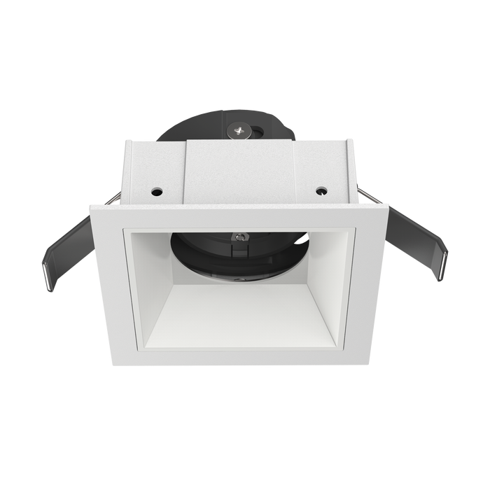 Recessed Lighting Trims Luxrite LR25250 3" Architectural Module White Trim Replacement - Square Luxrite