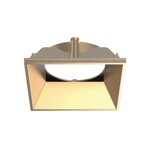 Recessed Lighting Reflectors Luxrite LR25258 3" Architectural Module Gold Reflector Replacement - Square Luxrite