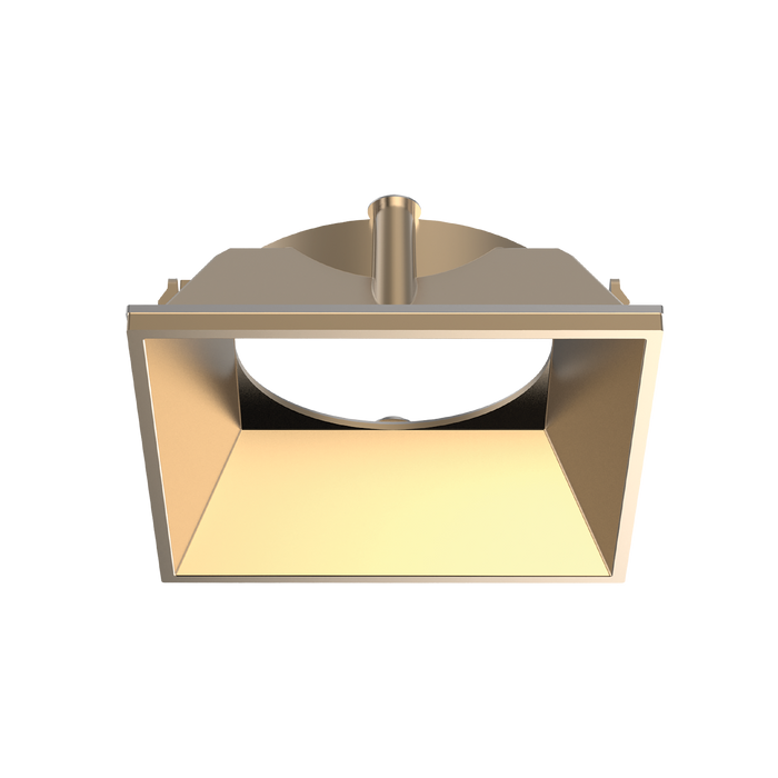 Recessed Lighting Reflectors Luxrite LR25258 3" Architectural Module Gold Reflector Replacement - Square Luxrite