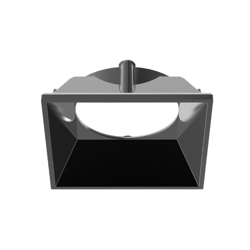 Recessed Lighting Reflectors Luxrite LR25259 3" Architectural Module Chrome Black Reflector Replacement - Square Luxrite