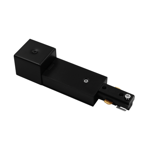 Track Accessory Luxrite LR43818 H-Track Live End Conduit Fitter - Black Finsih Luxrite