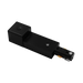 Luxrite LR43818 H-Track Live End Conduit Fitter - Black Finsih
