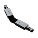 Luxrite LR43821 H-Track Flexible Connector - Black Finish