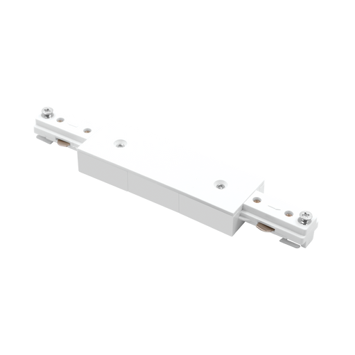Track Accessory Luxrite LR43834 H-Track Straight Connector - White Finish Luxrite