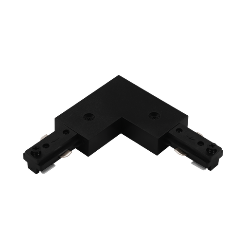 Track Accessory Luxrite LR43836 H-Track L Connector - Black Finish Luxrite