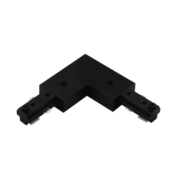 Luxrite LR43836 H-Track L Connector - Black Finish