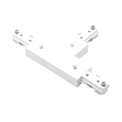 Track Accessory Luxrite LR43840 H-Track T Connector - White Finish Luxrite