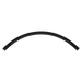 Luxrite LR43847 2' Surface Mount H-Type Single Circuit 3-Wire Curved Track - Black Finish