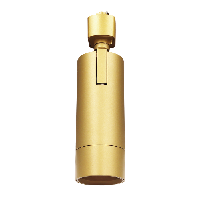 Luxrite LR43876 2.5" Zoomable H-Track Head - 5 CCT Selectable Brass Finish