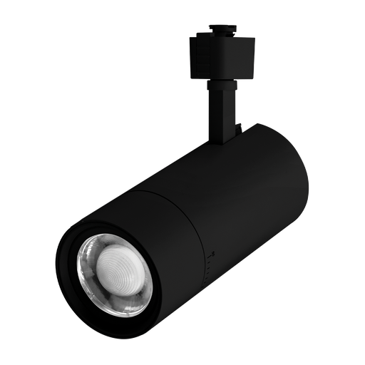 Track Head Luxrite LR43885 3" Zoomable J-Track Head - 5 CCT Selectable Black Finish Luxrite