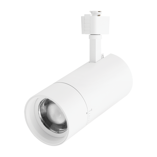 Track Head Luxrite LR43886 3" Zoomable J-Track Head - 5 CCT Selectable White Finish Luxrite