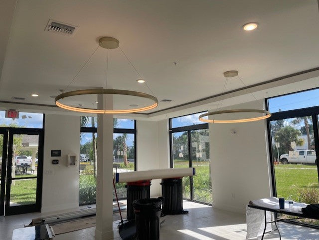 Modern Apartment Lighting Installation