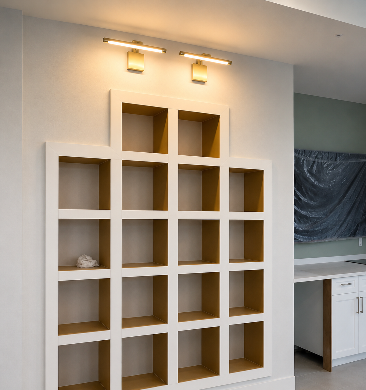 Apartment Leasing Office Accent Lights