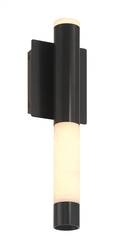Eurofase Ronda 16 Inch Outdoor Wall Sconce - Matte Black