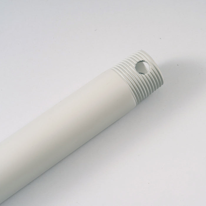 Ceiling Fan Accessory Wind River R60MW 60" Matte White Ceiling Fan Down Rod Wind River Fans