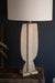 Table Lamp Kalalou NAN1042X Wooden Face Table Lamp with Shade Kalalou