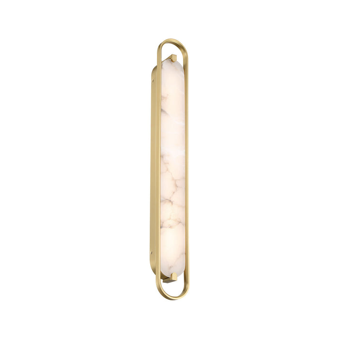 Eurofase 48956-017 Noga 36" Alabaster and Gold Integrated LED Wall Sconce