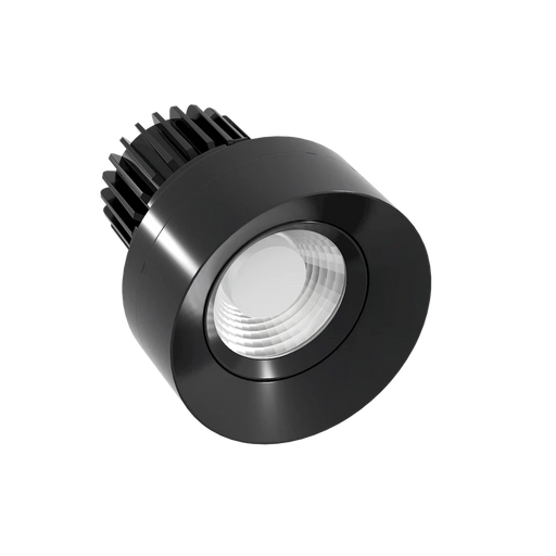 LED Downlight American Lighting Rhyme 3 inch Beam Angle Adjustable LED Downlight Black 5CCT American Lighting