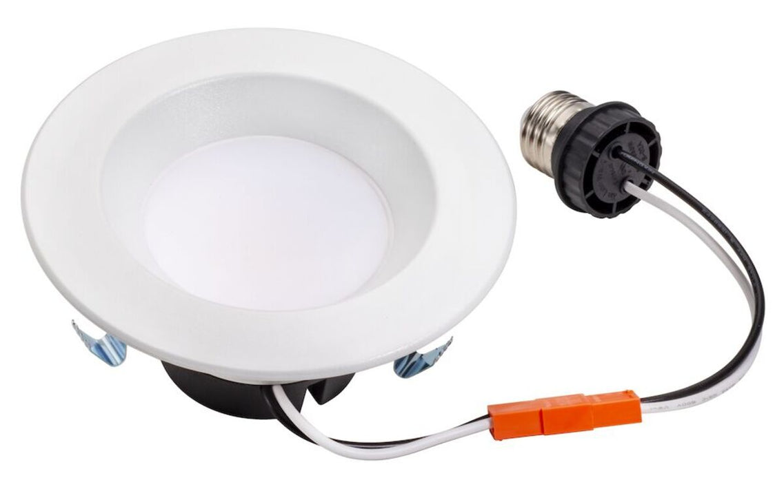 Topaz RTL/400WH/7W/CTS 4 inch LED Retrofit Downlight 7 Watt CCT Selectable Smooth Trim