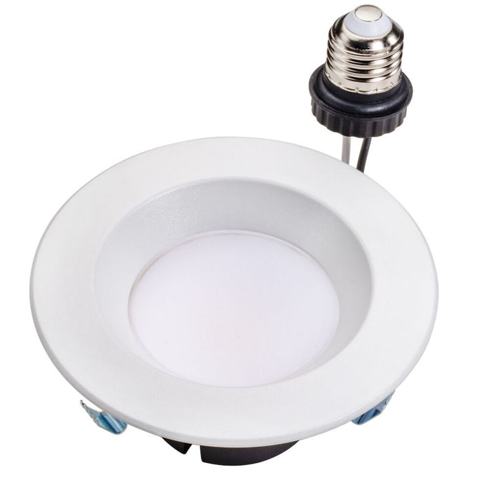 Topaz RTL/400WH/7W/CTS 4 inch LED Retrofit Downlight 7 Watt CCT Selectable Smooth Trim