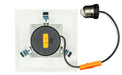LED Downlight Topaz RTL4-SQ-7W-CS-WH 4 Inch LED Recessed Retrofit Downlight Square Baffle Trim CCT Selectable Topaz