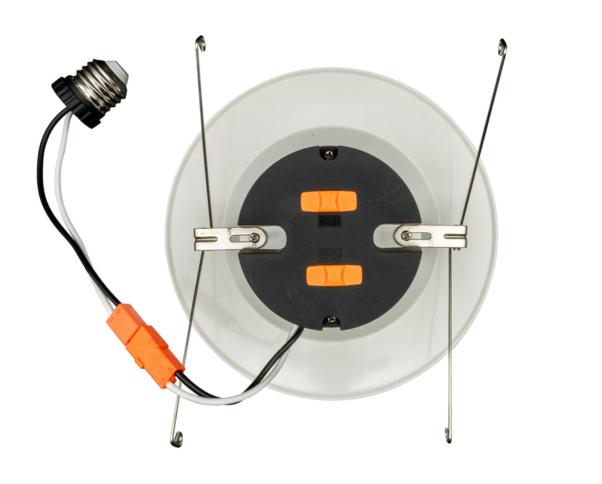 Topaz RTL6-13W-PCS-WH-S 6 Inch LED Retrofit Downlight 7.5W/9.5W/13W Selectable 5 CCT Selectable Smooth Trim