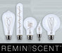 LED Light Bulbs Satco S11522 6 Watt LED G25 Bulb Reminiscent Flex Gray Straight Filament 2700K Satco