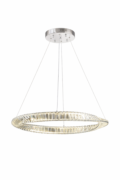 Rita L1860/60/030CH LED Crystal Ring Chandelier