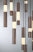 Multi Drop Chandelier Eurofase Ronda 15-Light 32 Inch Multi Drop Chandelier - Harlow Bronze Eurofase