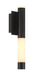 Outdoor Wall Sconce Eurofase 50122-028 Ronda 16 Inch Outdoor Alabaster Wall Sconce - Matte Black Eurofase
