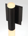 Outdoor Wall Sconce Eurofase 50122-028 Ronda 16 Inch Outdoor Alabaster Wall Sconce - Matte Black Eurofase